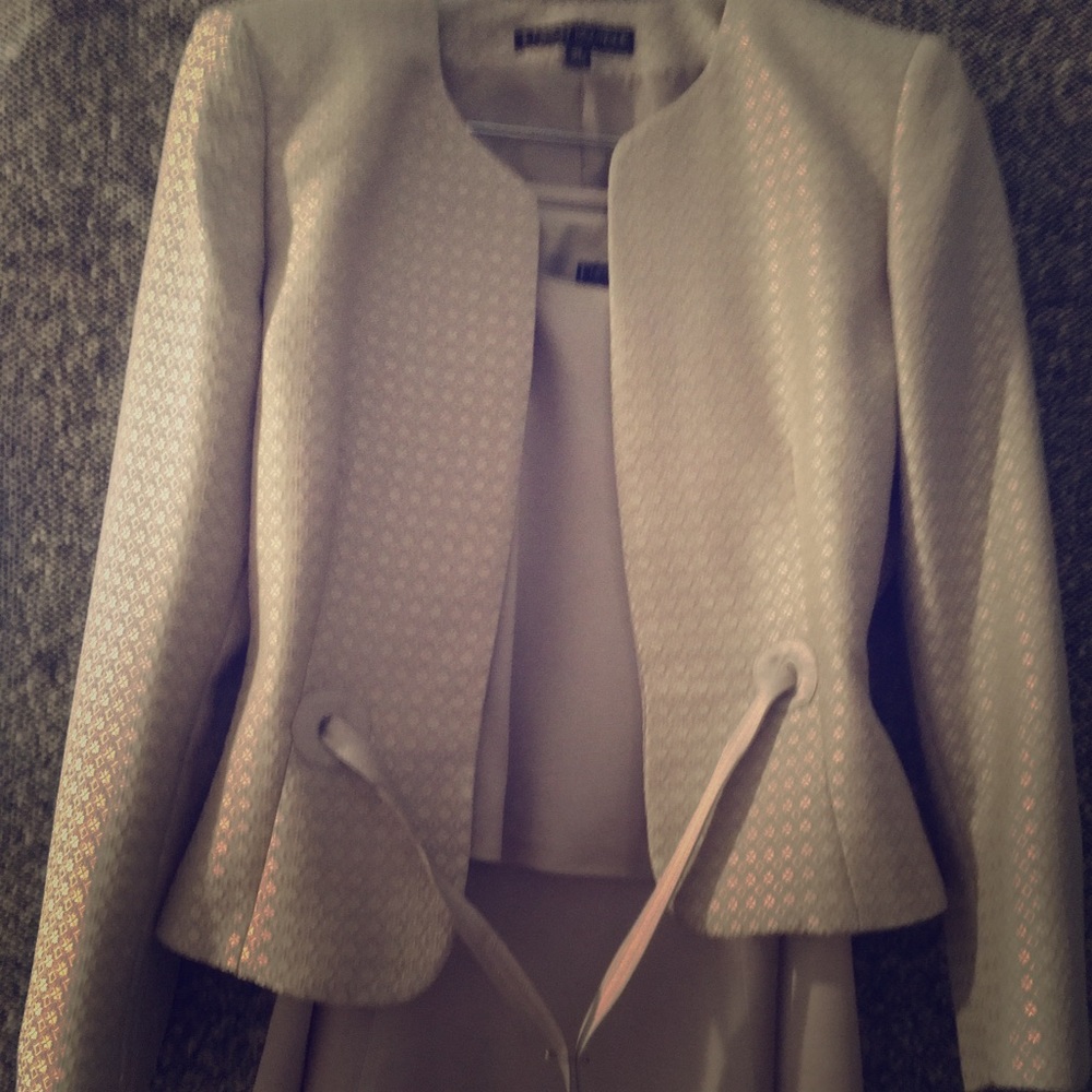 Silver 3 piece suit